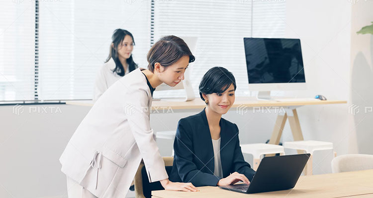 個人レッスン形式の授業風景をピックアップ